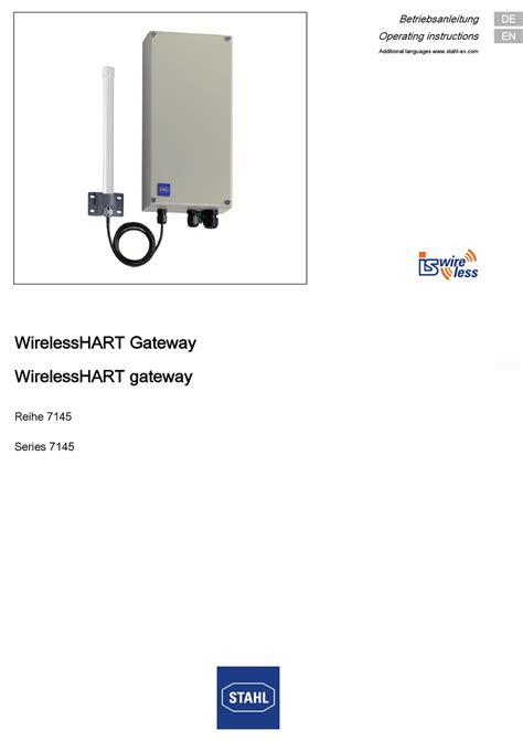 stahl junction box 7145|Stahl 7145 Series Manuals .